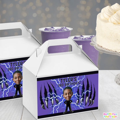 Digital Warrior Party Favors | Printable Snack Bags, Labels & Decorations