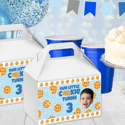 Personalized Milk and Cookies Party Favors | Face Decorations | Sweet Birthday Decorations | Digital Download