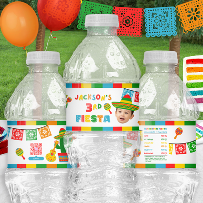 Personalized Fiesta Party Decorations | Cinco De Mayo Party Supplies | Digital Download