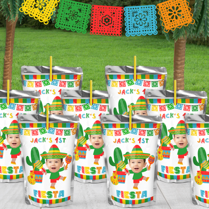 Personalized Fiesta Party Decorations | Cinco De Mayo Party Supplies | Digital Download